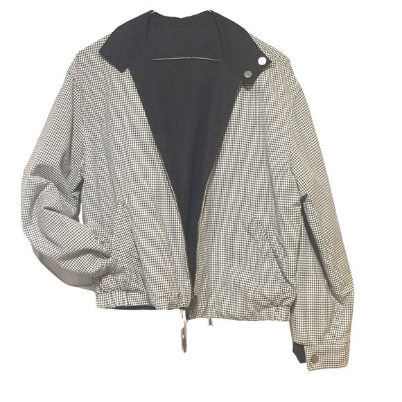 Callaway Reversible Jacket – XS – Black & White Check – Golfcore Street Style - Picture 1 of 8